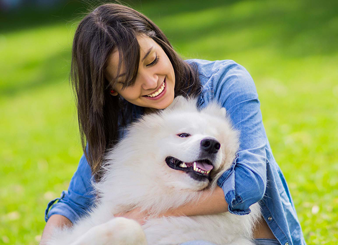Saybrook Pointe - San Jose, CA - Person holding their dog
